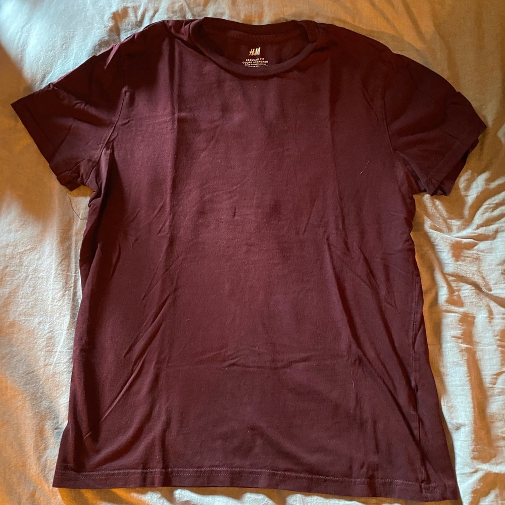 Soft H&M Maroon Men’s T-Shirt